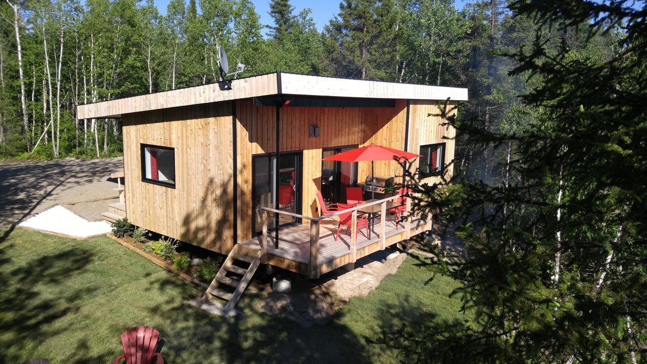 Residence Touristique Lodge Des Bois Saint-Félix-d'Otis 外观 照片