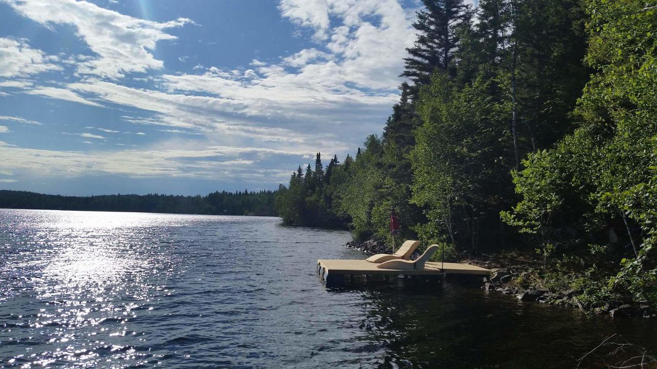 Residence Touristique Lodge Des Bois Saint-Félix-d'Otis 外观 照片