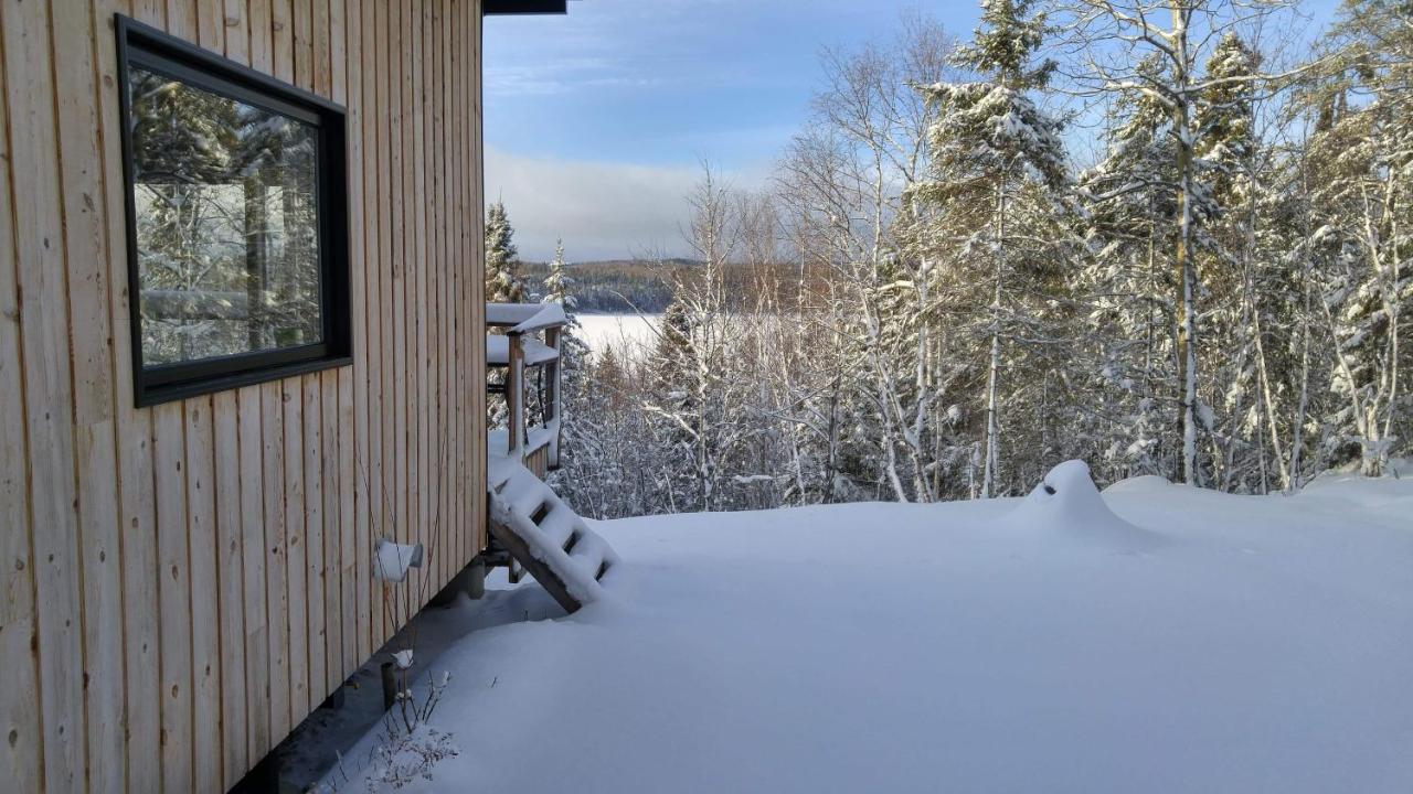 Residence Touristique Lodge Des Bois Saint-Félix-d'Otis 外观 照片